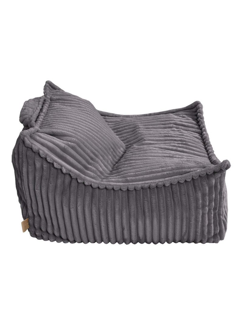 Churros Sako Bag - Pouf Chambre Enfant Gris foncé - Kiabi