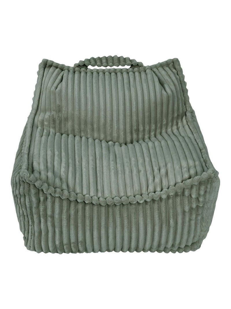 Churros Sako Bag - Pouf Chambre Enfant Vert olive - Kiabi