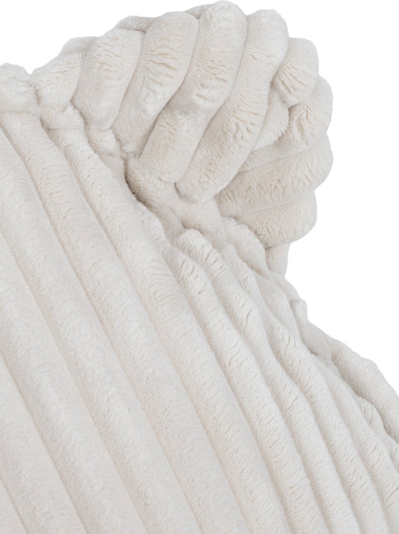 Churros Sako Bag Teddy - Pouf Chambre Enfant Blanc - Kiabi