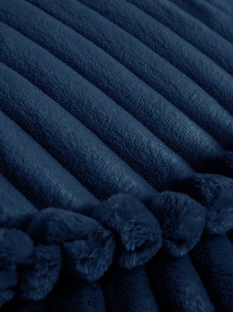 Churros Sako Bag Teddy - Pouf Chambre Enfant Bleu impérial - Kiabi