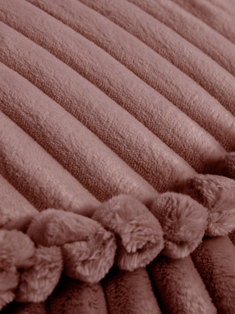 Churros Sako Bag Teddy - Pouf Chambre Enfant Rose foncé - Kiabi