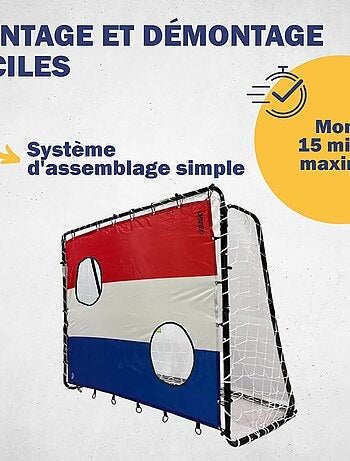 Cible de tir "Pays-Bas" 193 x 150 cm avec 2 trous de tir