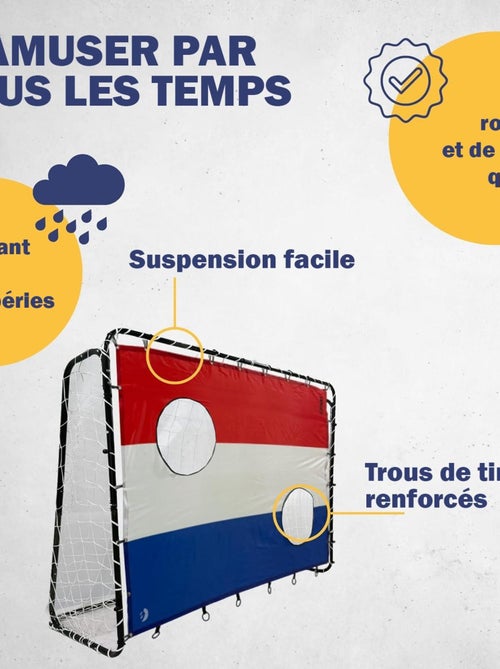 Cible de tir "Pays-Bas" 193 x 150 cm avec 2 trous de tir - Kiabi