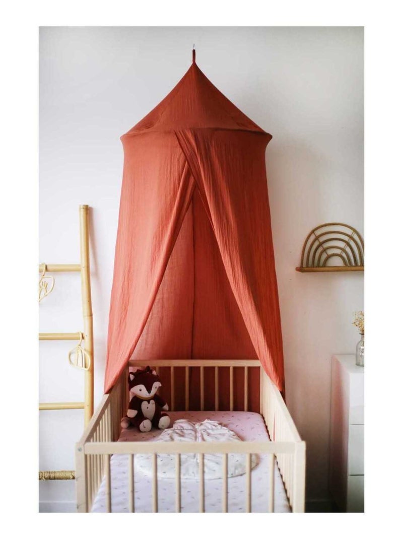 Ciel De Lit Bébé Rouge brique - Kiabi
