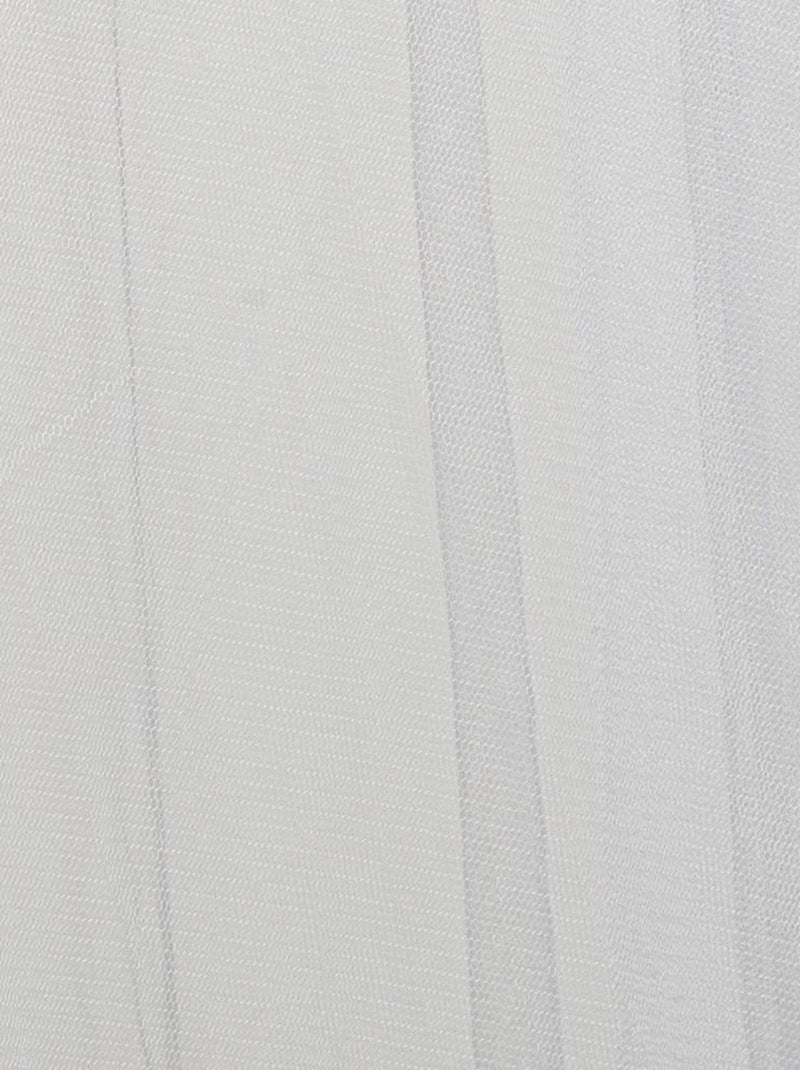 Ciel de lit bordure dorée Blanc - Kiabi