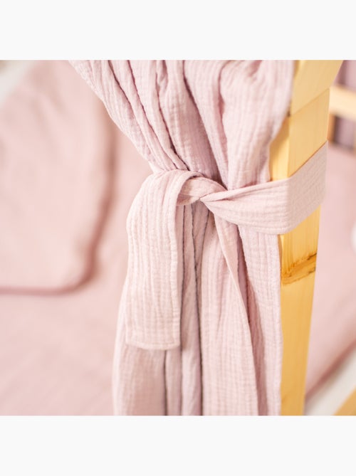 Ciel de lit cabane en gaze de coton duo 330 cm - Kiabi