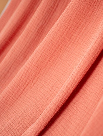 Ciel de lit cabane en gaze de coton solo 330 cm