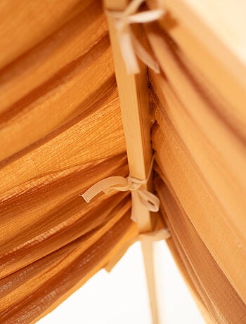 Ciel de lit cabane en gaze de coton solo 360 cm