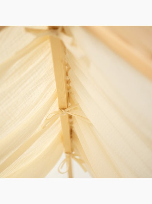 Ciel de lit cabane en gaze de coton solo 420 cm - Kiabi