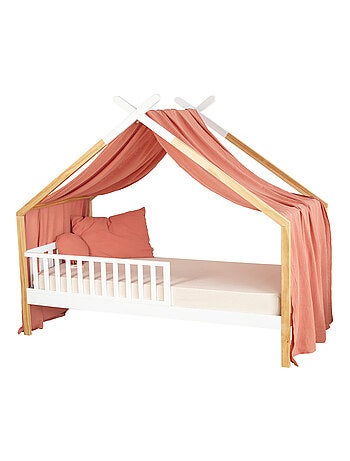 Ciel de lit cabane, toile en gaze de coton, Jeanne SEVIRA KIDS