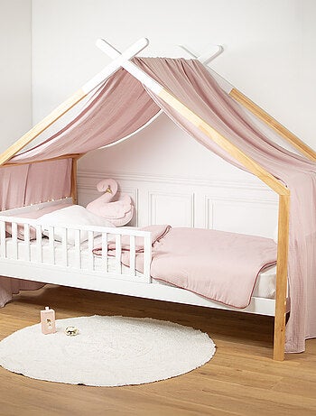 Ciel de lit cabane, toile en gaze de coton, Jeanne SEVIRA KIDS