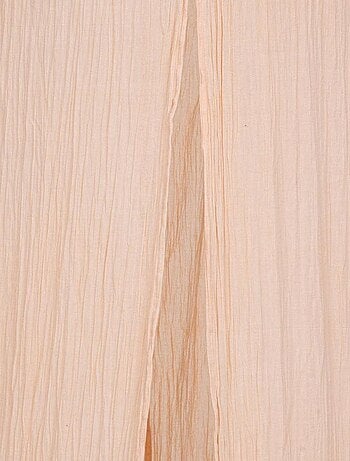 Ciel de lit double gaze de coton vert