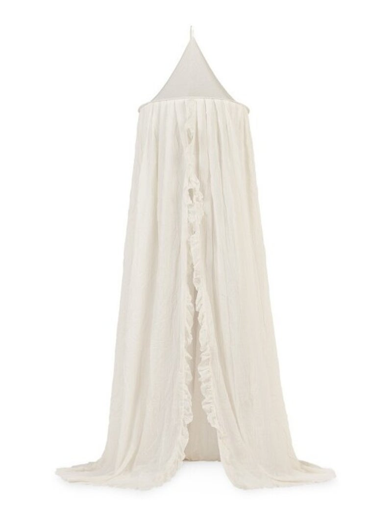 Ciel de lit en coton Beige - Kiabi