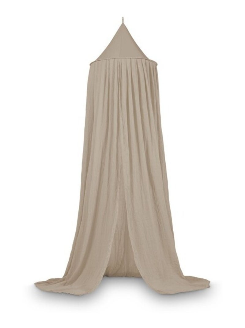 Ciel de lit en coton Beige - Kiabi