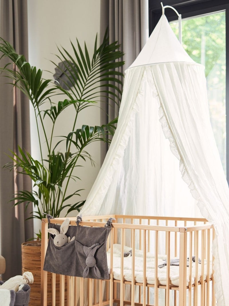 Ciel de lit en coton Jollein Beige - Kiabi