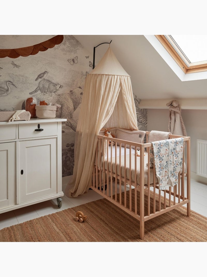 Ciel de lit en coton Jollein Beige - Kiabi