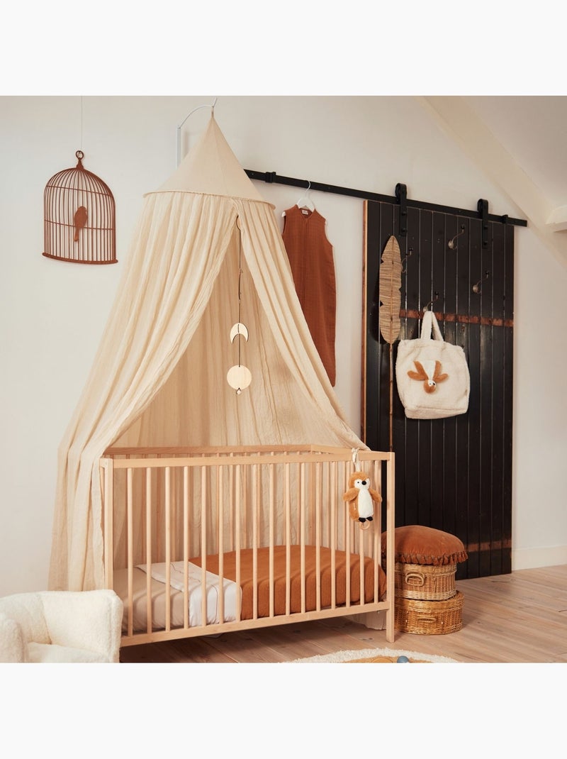 Ciel de lit en coton Jollein Beige - Kiabi