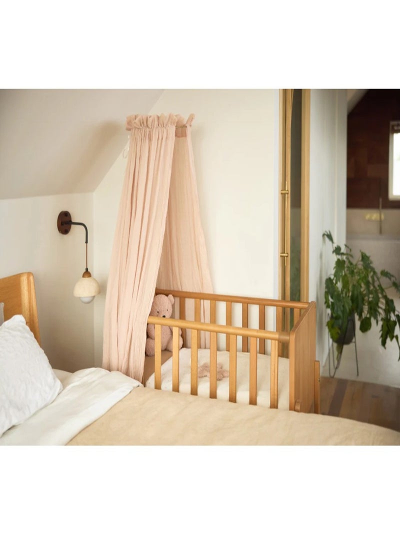Ciel de lit en coton Jollein Rose - Kiabi