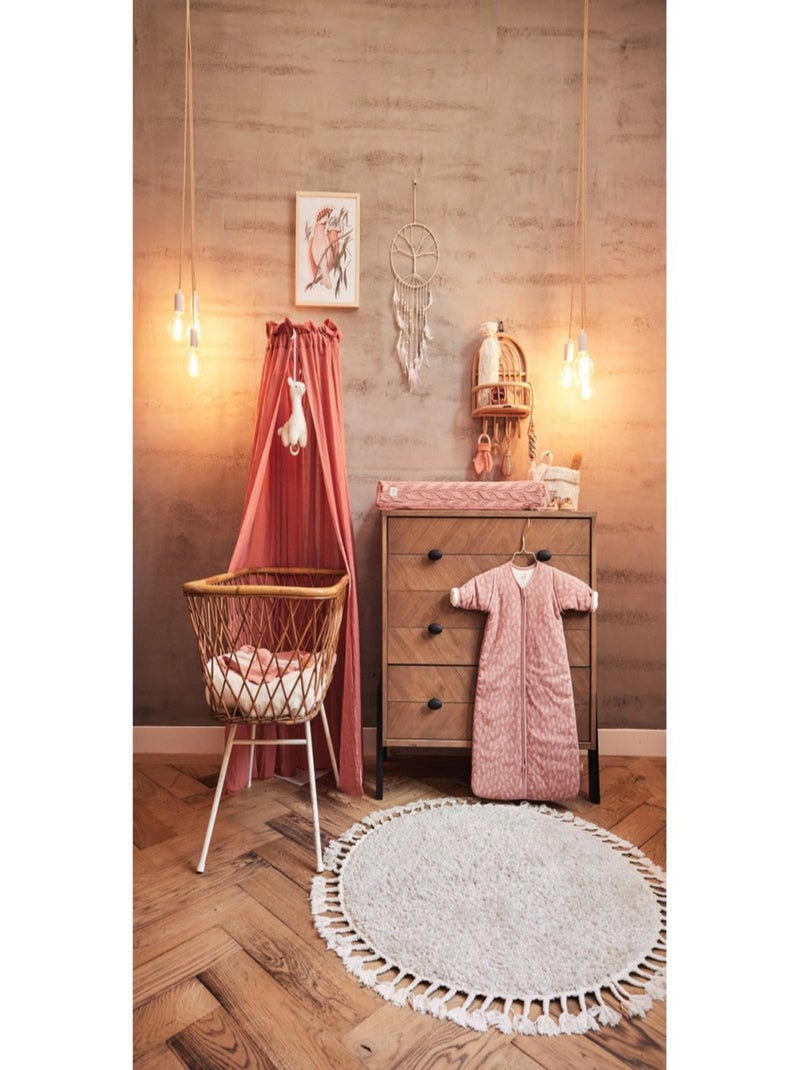 Ciel de lit en coton Jollein Rose - Kiabi
