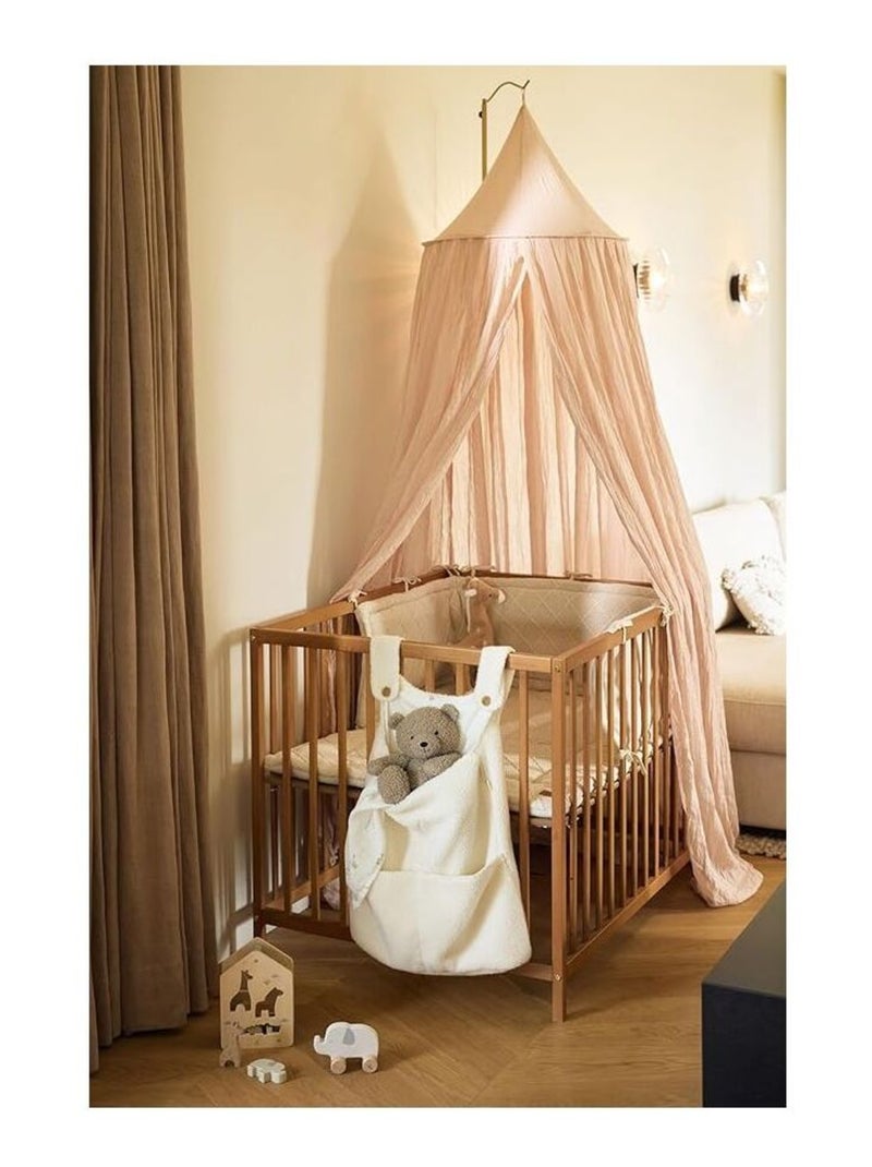 Ciel de lit en coton Jollein Rose - Kiabi