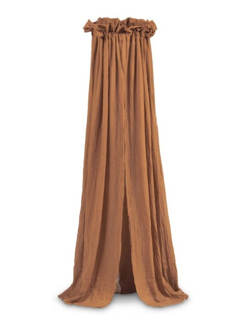Ciel de lit en coton Marron - Kiabi