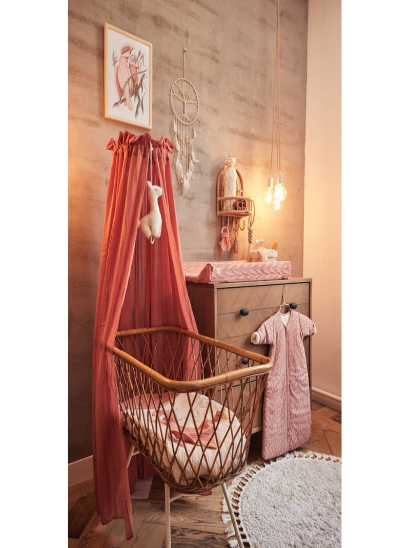 Ciel de lit en coton Rose - Kiabi