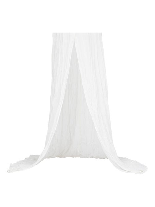 Ciel de lit en double gaze de coton - Kiabi