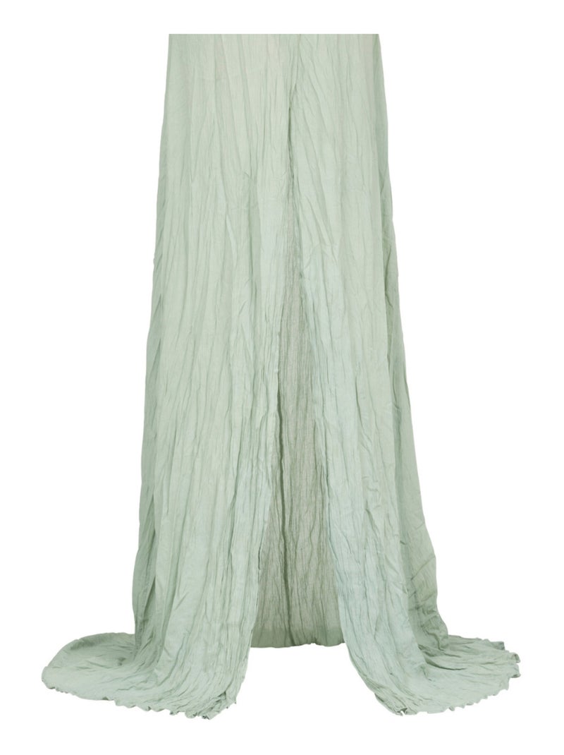 Ciel de lit en double gaze de coton Vert clair - Kiabi