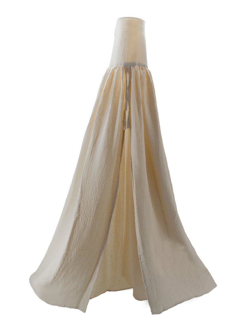Ciel de lit enfant double gaze de coton Beige clair - Kiabi