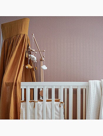 Ciel de lit enfant double gaze de coton