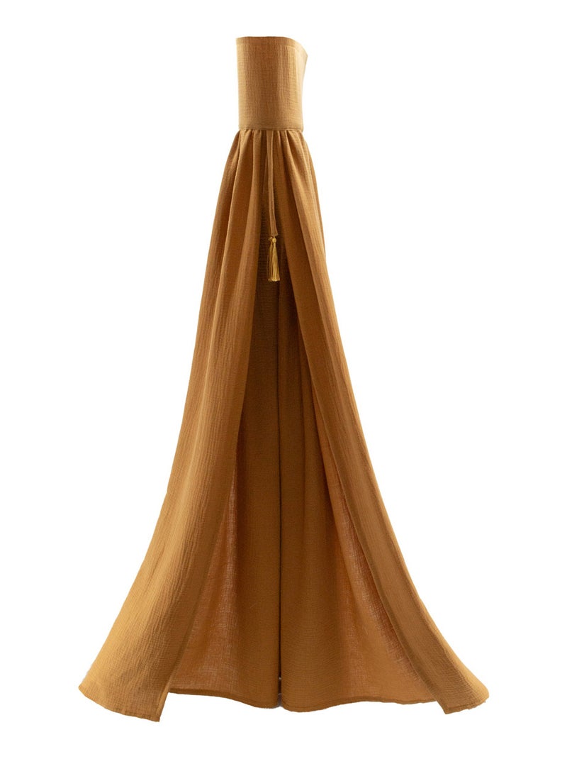 Ciel de lit enfant double gaze de coton Bronze - Kiabi