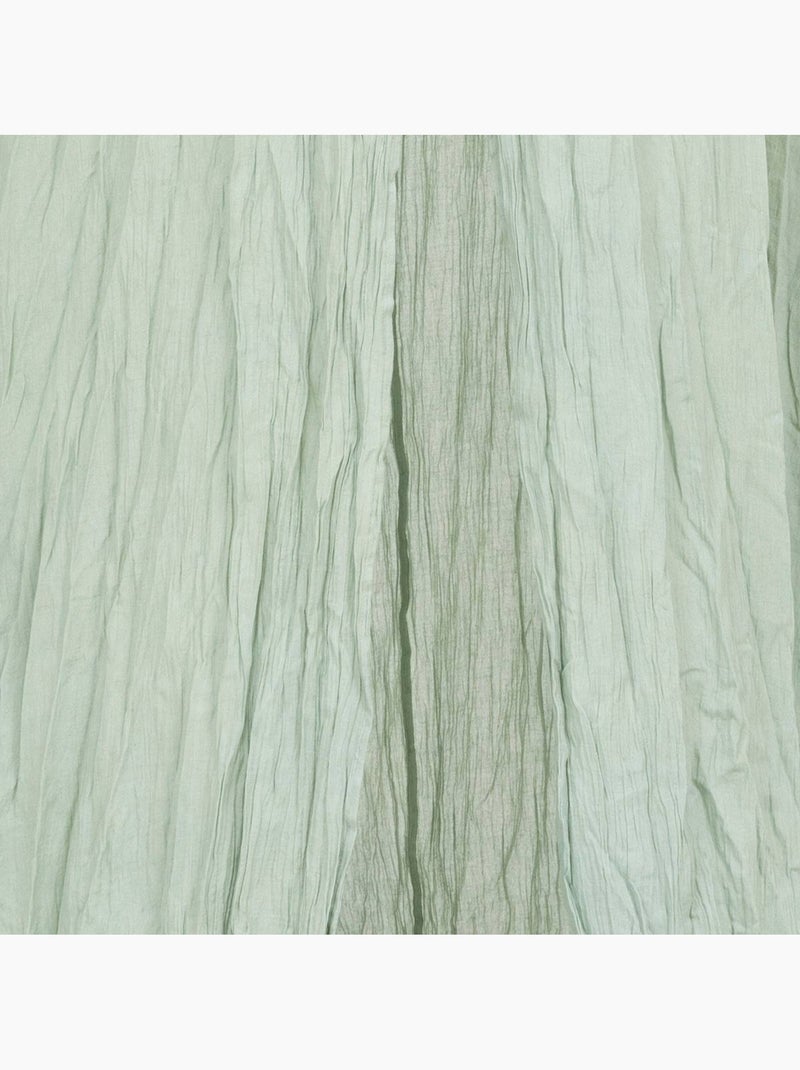 Ciel de lit gaze de coton lili Vert - Kiabi