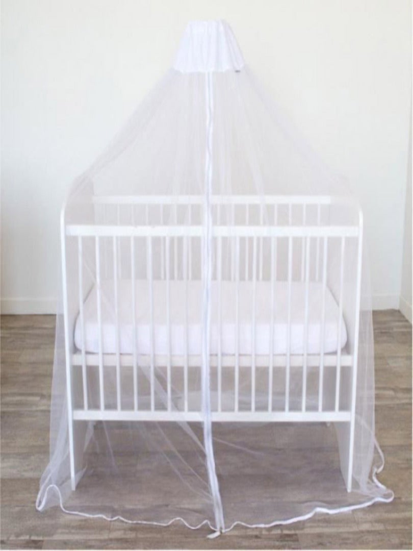 Ciel de lit moustiquaire + flèche simple pour lit Blanc - Kiabi