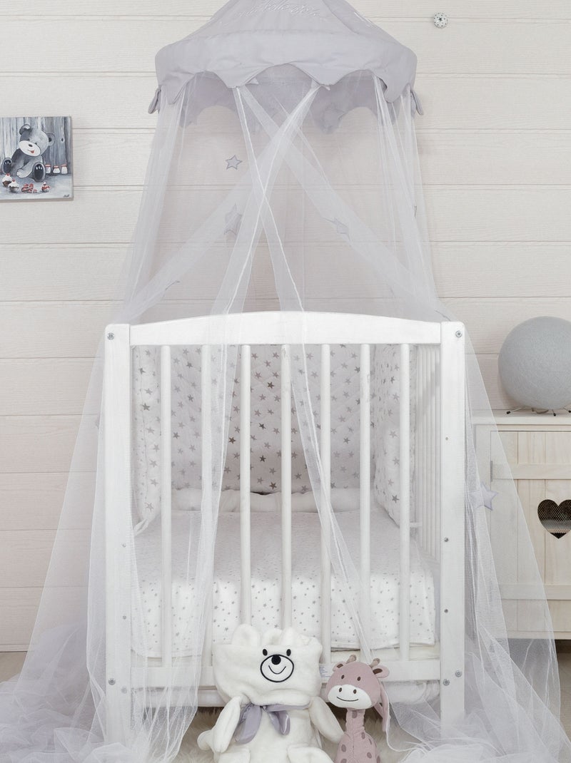 Ciel de lit moustiquaire Gris - Kiabi