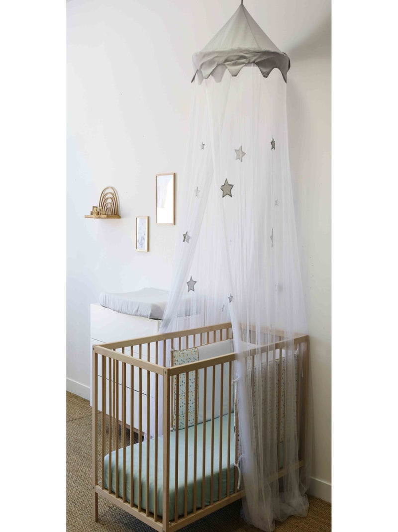 Ciel de lit moustiquaire Gris - Kiabi