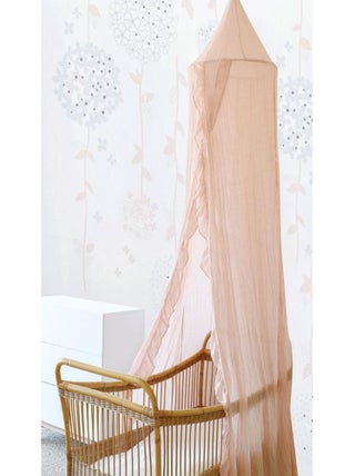 Ciel de lit vieux rose (260 cm)