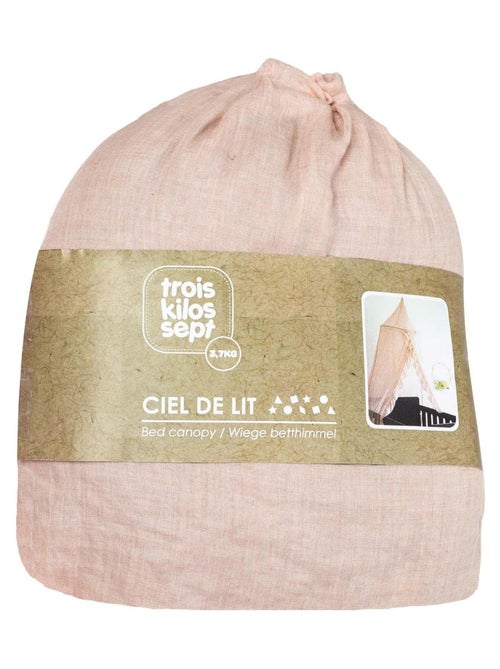 Ciel de lit vieux rose (260 cm) - Kiabi