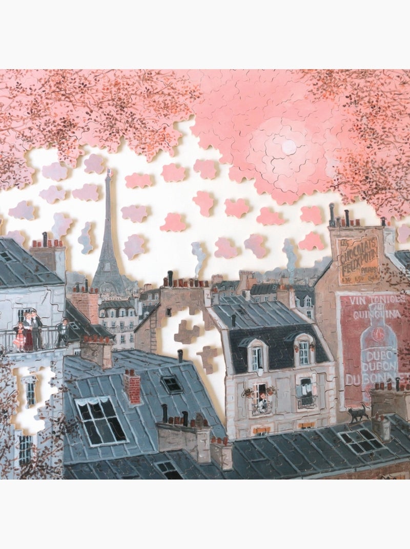 Ciel rose en hiver de delacroix N/A - Kiabi