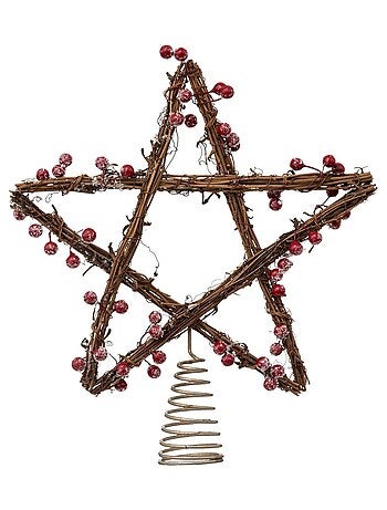 Cimier de sapin étoile