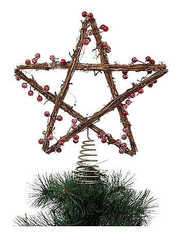 Cimier de sapin étoile