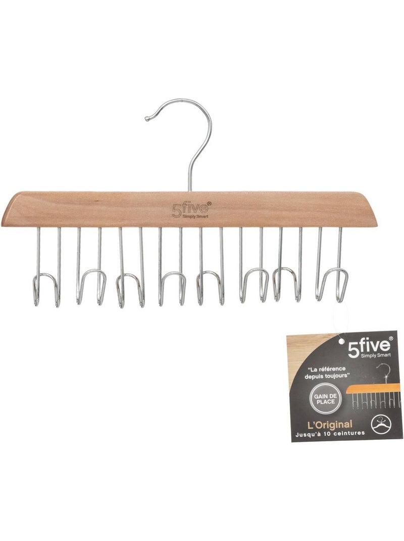 Cintre à ceinture en bois hang' belt Beige - Kiabi