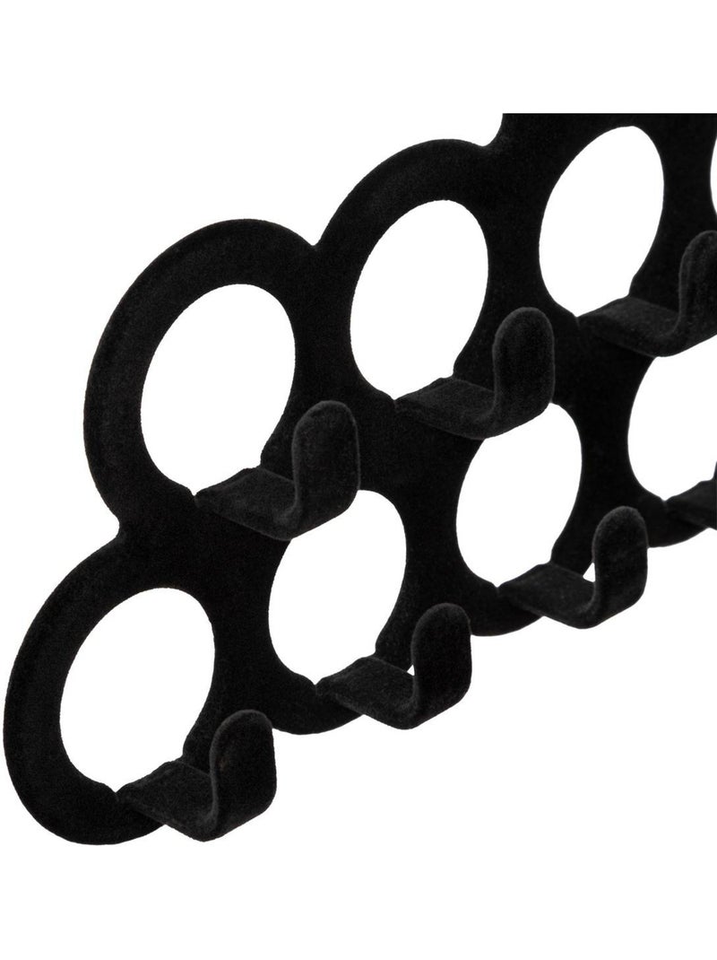 Cintre à ceintures en feutrine hang' belt Noir - Kiabi