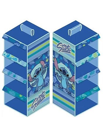 Cintre organisateur - DISNEY - LILO ET STITCH - 4 niveaux - Pliable - 29x28x71 cm
