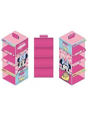 Cintre organisateur - DISNEY - Minnie Mouse - 4 niveaux - Pliable - 29x28x71 cm