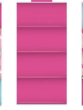 Cintre organisateur - DISNEY - Minnie Mouse - 4 niveaux - Pliable - 29x28x71 cm