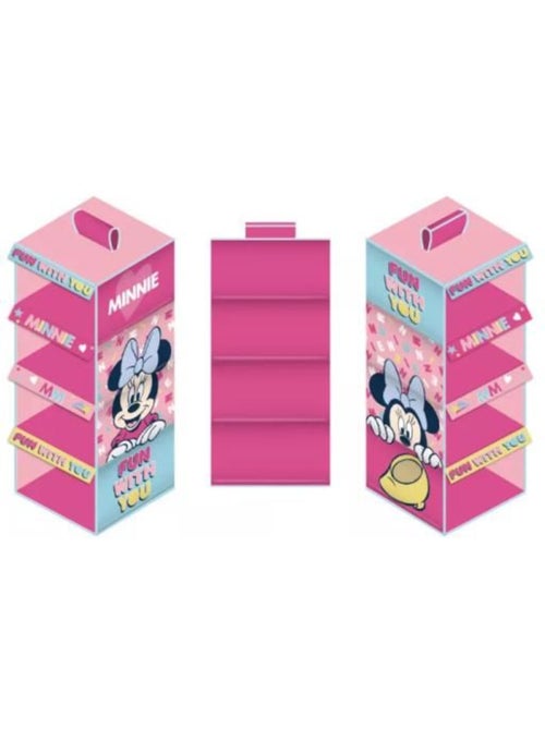 Cintre organisateur - DISNEY - Minnie Mouse - 4 niveaux - Pliable - 29x28x71 cm - Kiabi