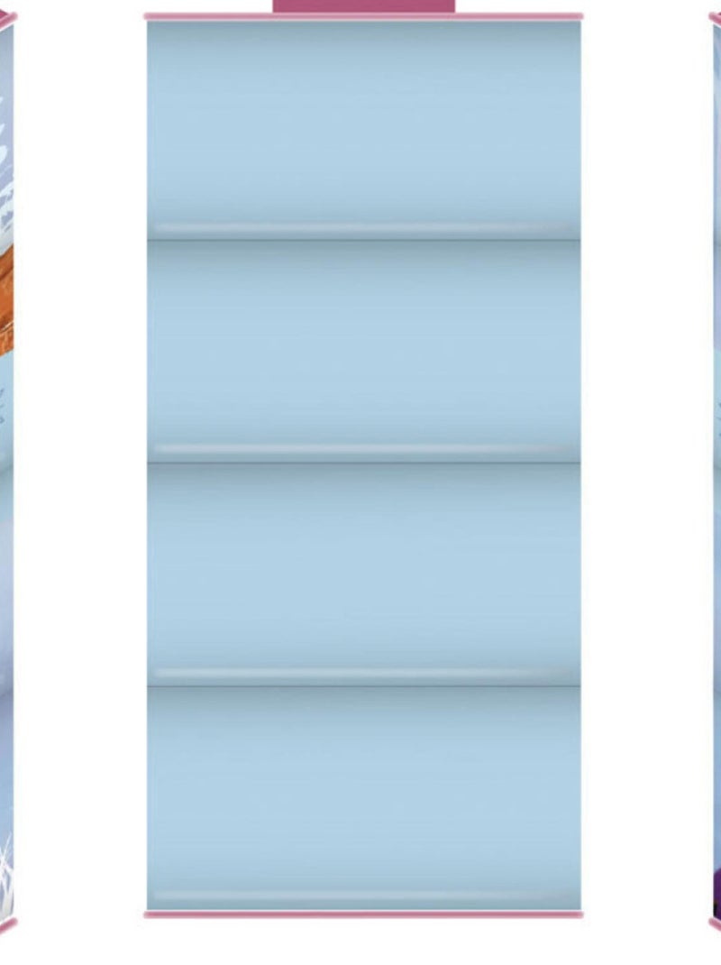 Cintre Organisateur De Placard - 4 niveaux - La Reine des Neiges - 29x28x65 cm Bleu - Kiabi