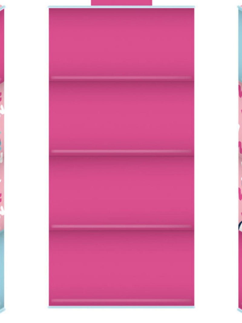 Cintre Organisateur De Placard - 4 niveaux - Minnie Fun - 29x28x65 cm Rose - Kiabi