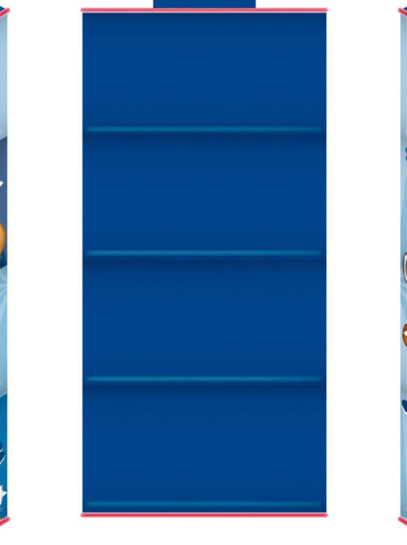 Cintre Organisateur De Placard - 4 niveaux - Pat'Patrouille-29x28x65 cm Bleu - Kiabi