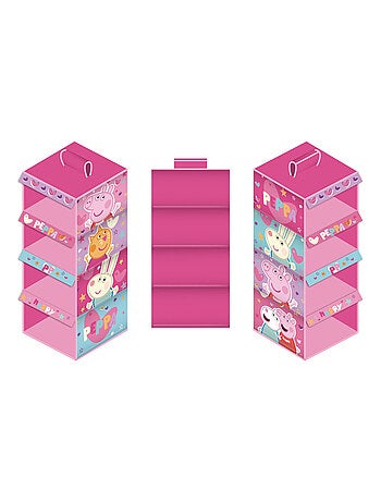 Cintre Organisateur De Placard - 4 niveaux - Peppa Pig -29x28x65 cm